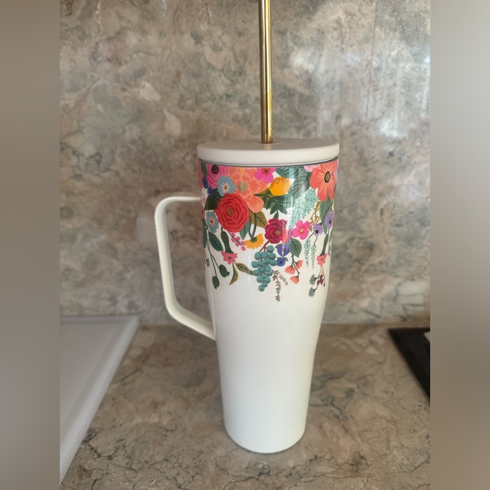 Rifle Paper Co x Corkcicle Garden Party Cruiser Cup